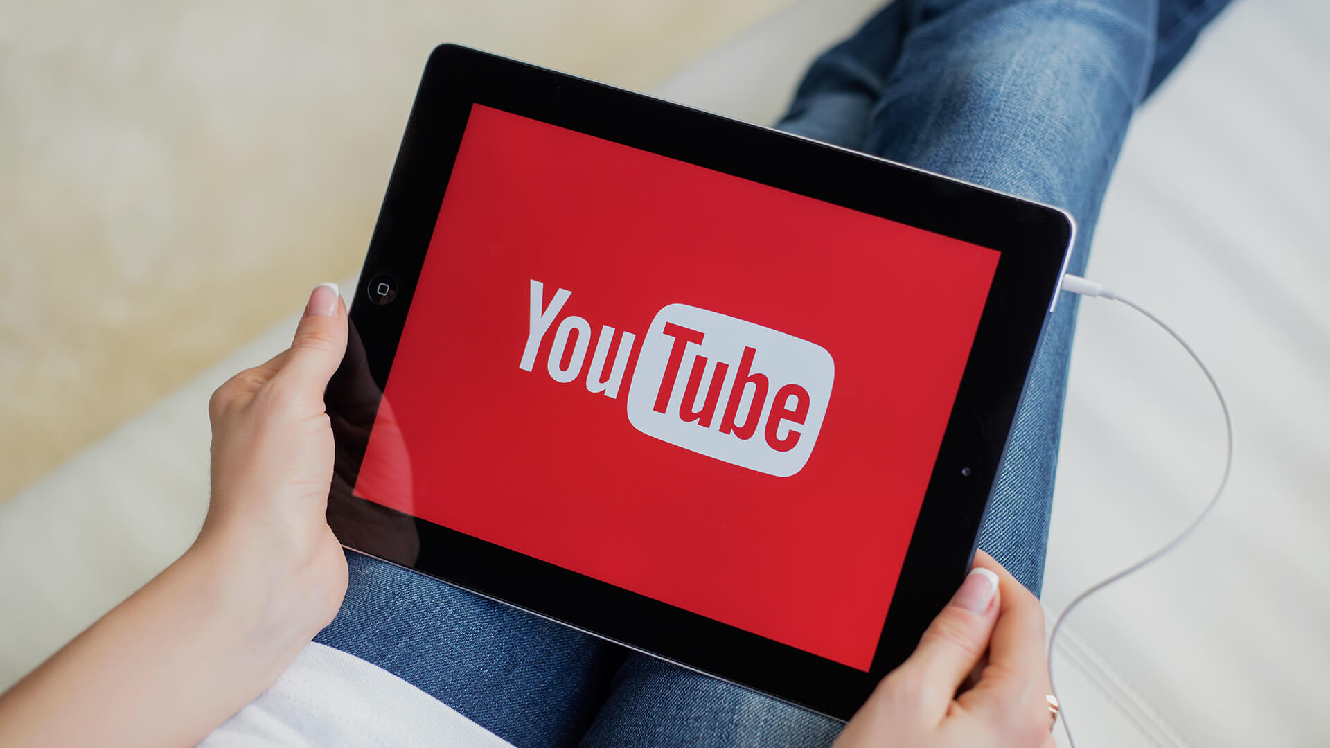 Watching YouTube