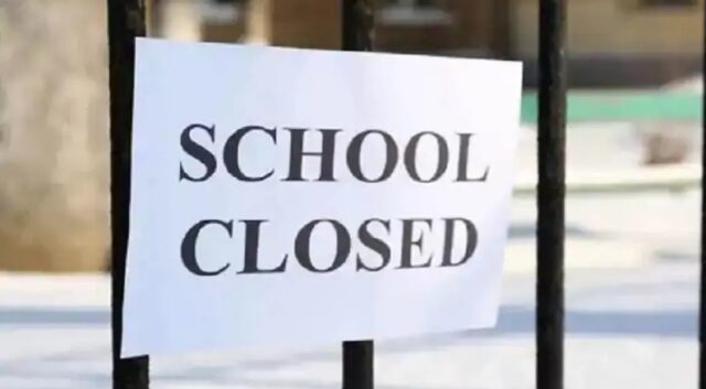 School closed