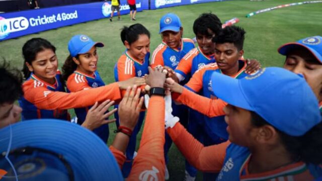 भारत बनाम न्यूजीलैंड - फोटो : @BCCIWomen