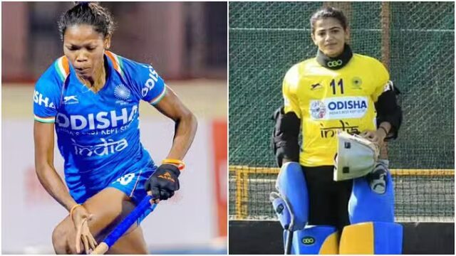 सलीमा आ सविता - फोटो : Hockey India