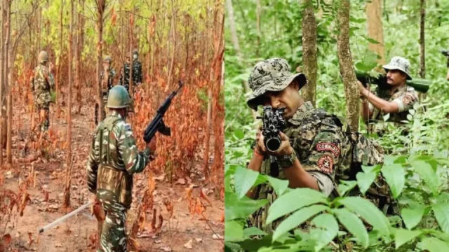 ओडिशा-छत्तीसगढ़ सीमा पs एनकाउंटर में 14 से जादा नक्सली ढेर