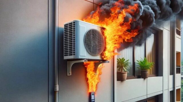 AC Blast के वजह से शख्स के गईल जान