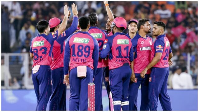 राजस्थान रॉयल्स की टीम - फोटो : IPL/BCCI