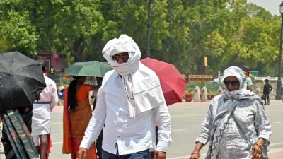 दिल्ली सहित 11 राज्यन में भीषण गरमी के येलो अलर्ट