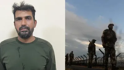 पाकिस्तान से वापस अइले भारत के BSF जवान पूर्णम कुमार