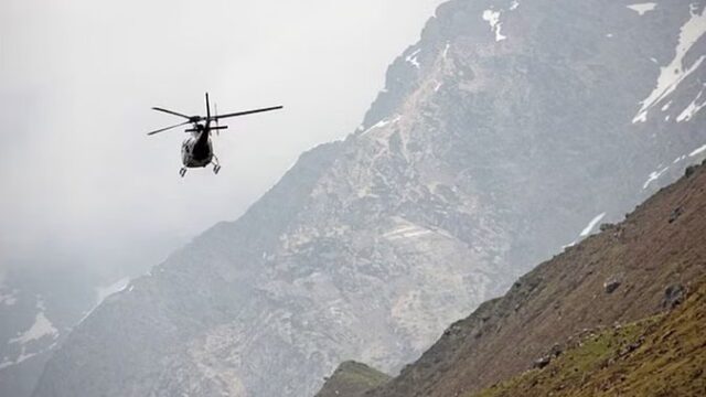Helicopter service halted at Kedarnath due to monsoon
