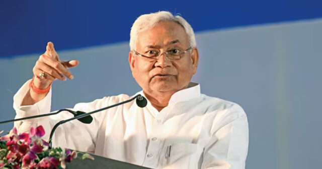 Bihar CM Nitish Kumar announcing free electricity scheme ahead of 2025 elections