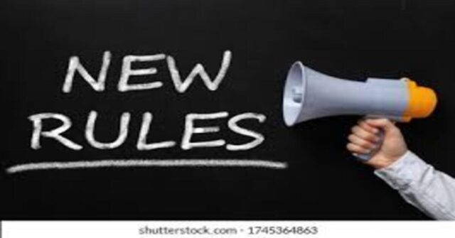 Rule Change
