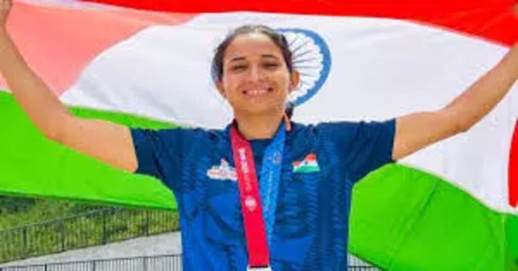 Indian athlete Sonam wins silver medal at USA Police Games
