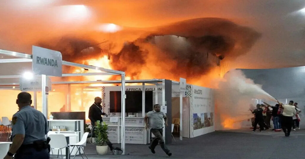 Fire breaks out at main venue of COP30 Climate Summit in Brazil, 21 people injured