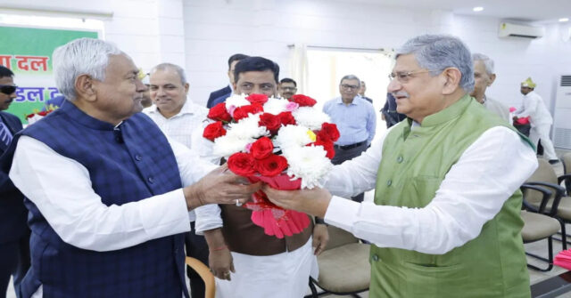 Nitish Kumar and Samrat Chaudhary selected as legislative party leaders during NDA meetings in Patna