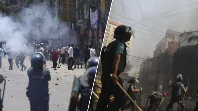 Bangladesh political violence as student leader injured in shooting incident