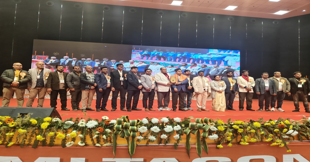 AIMLTACON 2025 national medical laboratory conference at Gorakhpur auditorium
