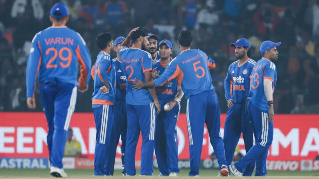 Hardik Pandya celebrates fifty as India defeat South Africa by 101 runs in the 1st T20I at Cuttack