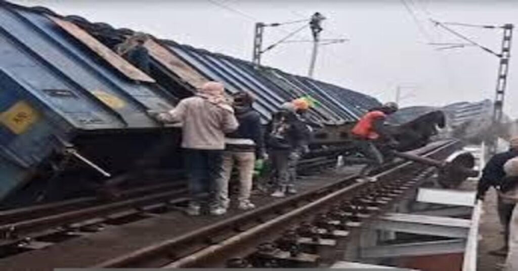 Freight train derailed near Jamui disrupting rail operations and causing train cancellations and diversions