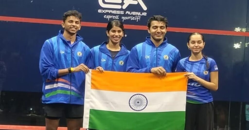 India celebrates historic victory at Squash World Cup 2025 final