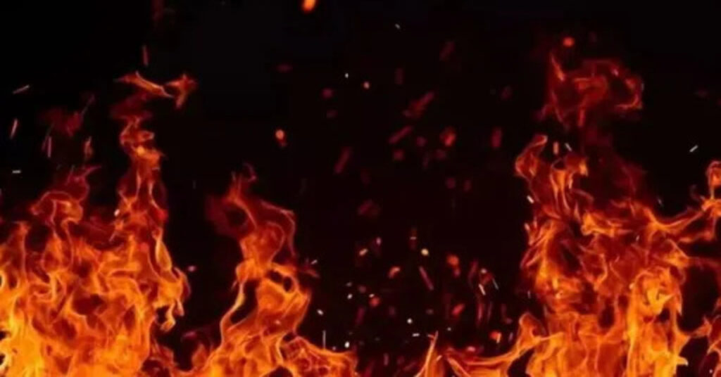 Howrah thermocol godown fire incident with rescue teams searching debris after massive blaze