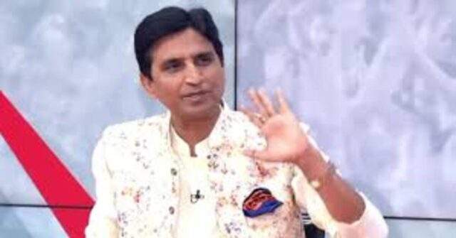 Poet Kumar Vishwas reacting to UGC new rules controversy on social media