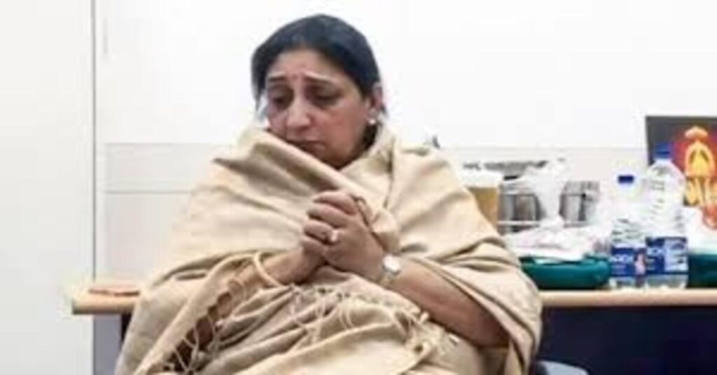 Sunetra Pawar arrives in Mumbai with her son Parth ahead of her oath-taking as Maharashtra Deputy Chief Minister