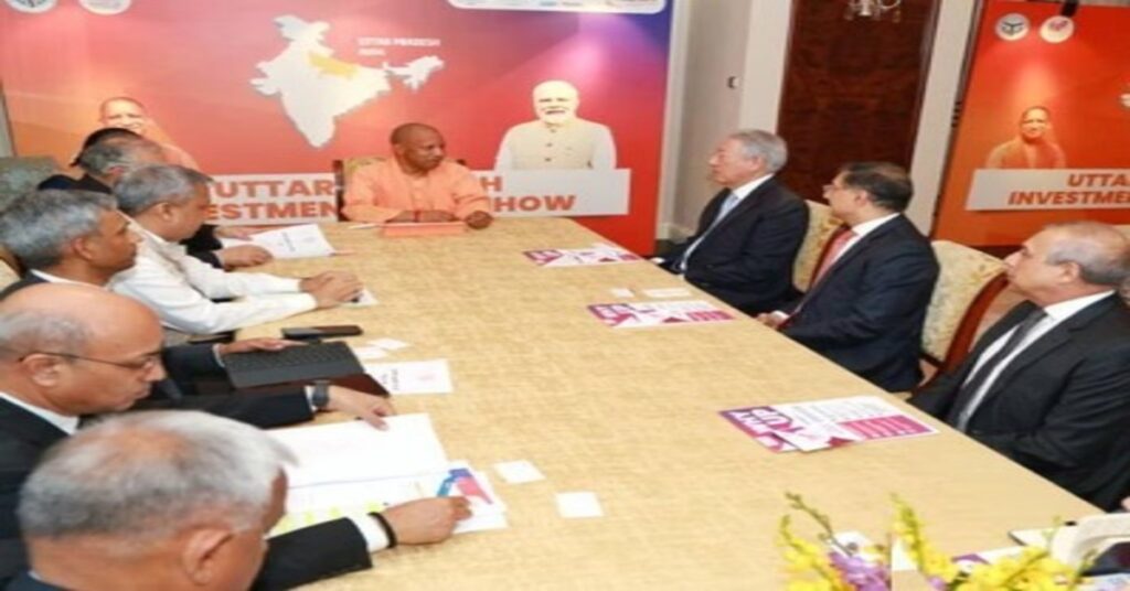 UP CM Yogi Adityanath Singapore Visit Investment Meeting