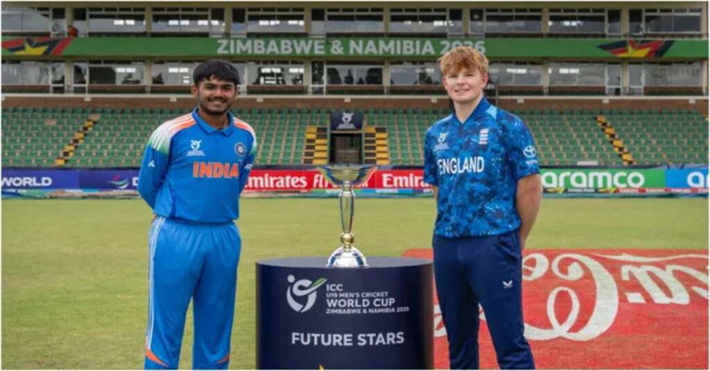 India U19 team players ahead of U19 World Cup 2026 final against England