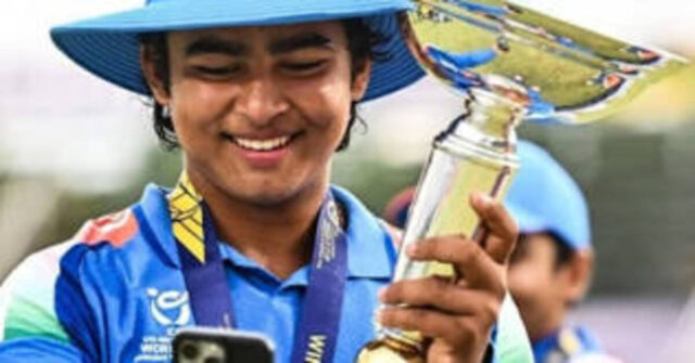 Indian players Vaibhav Suryavanshi, Kanishk Chauhan and Henil Patel selected in ICC U19 World Cup Best Team 2026