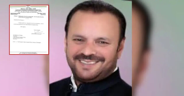 Ramkishan Gurjar resigns amid Haryana Congress cross voting controversy