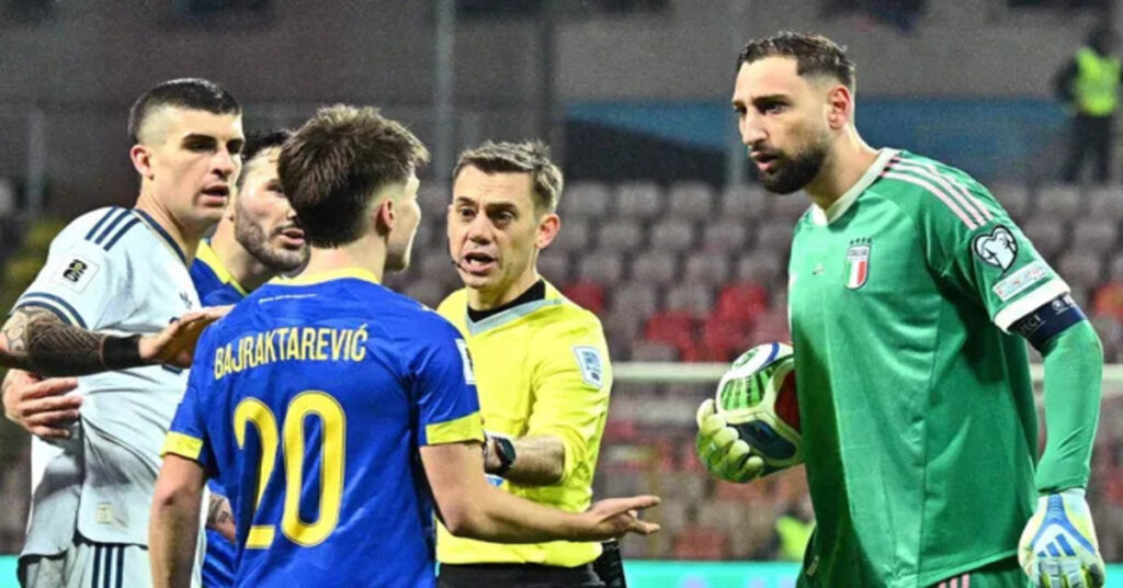 Italy Knocked Out of World Cup Qualifiers After Loss to Bosnia
