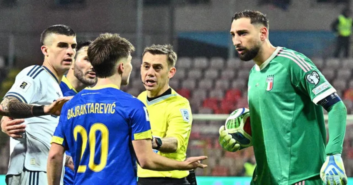 Italy Knocked Out of World Cup Qualifiers After Loss to Bosnia