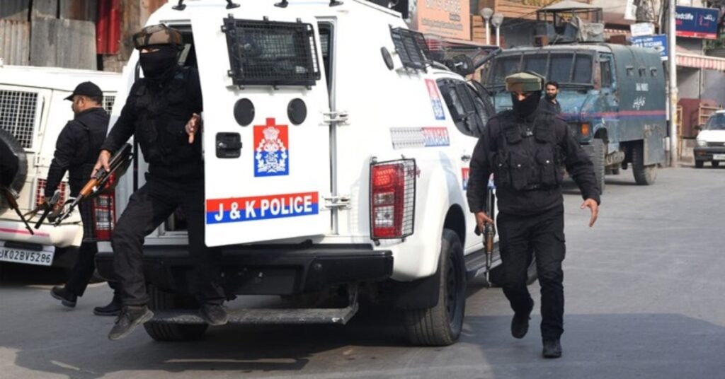 Srinagar police operation busting Lashkar-e-Taiba terror module