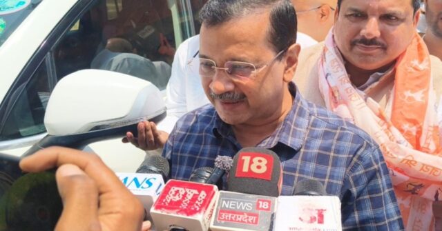 Arvind Kejriwal Visits Ram Mandir Ayodhya for Ram Lalla Darshan