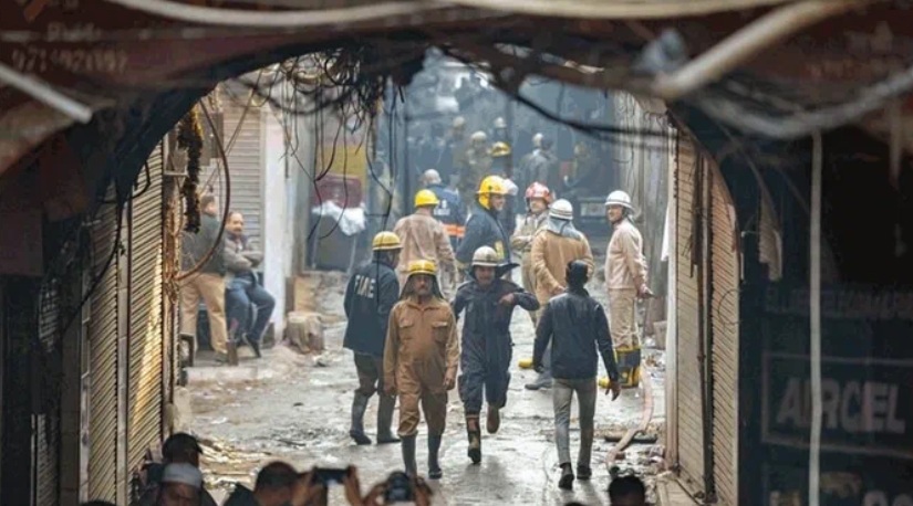 Delhi Restaurant Fire Tragedy