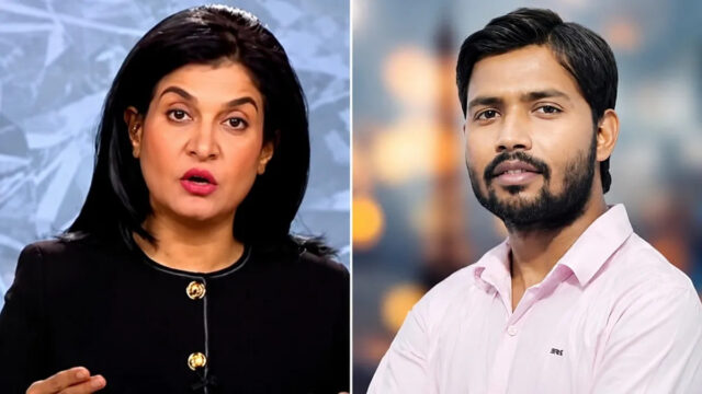 TV journalist Anjana Om Kashyap files a defamation lawsuit against educator Khan Sir