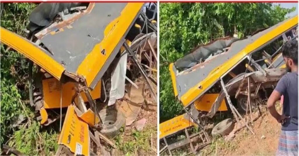 Murshidabad Train Accident: School Van Collides with Passenger Train in West Bengal