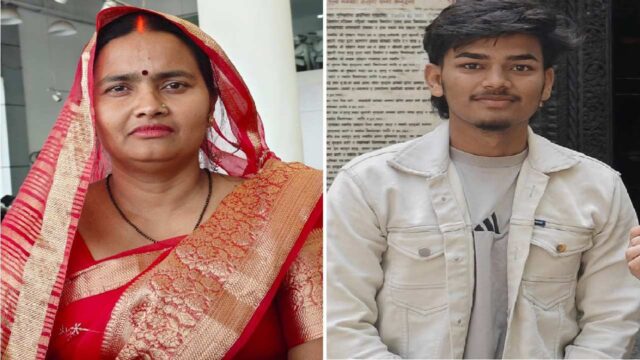 Gorakhpur Road Accident Mother Son Death