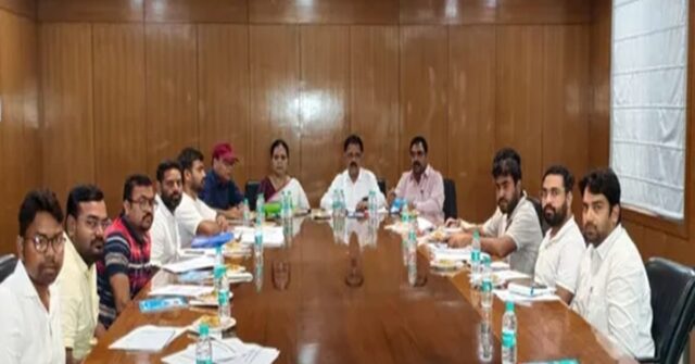 Ranchi students protesting against JPSC JSSC exam irregularities