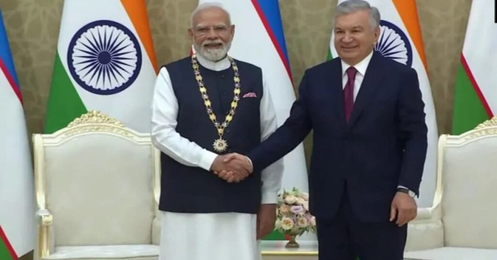 PM Modi Receives Uzbekistan Highest Honor