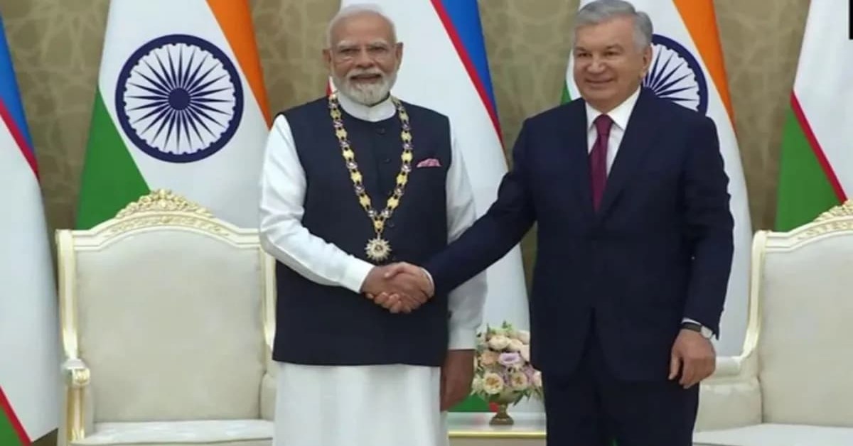 PM Modi Receives Uzbekistan Highest Honor