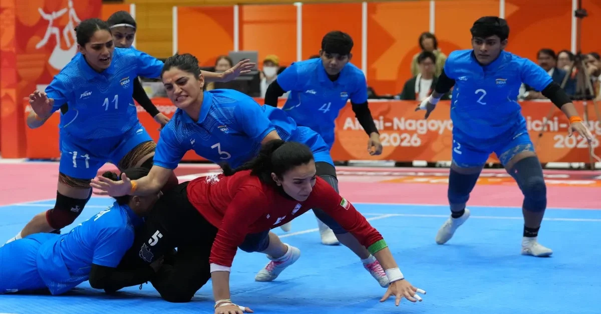 Indian Women Kabaddi Team Asian Games 2026 Gold Medal