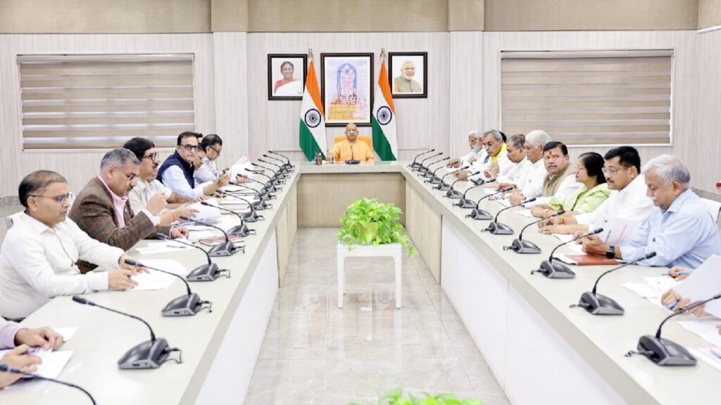 CM Yogi Instructions on Rain-Damaged Roads in UP